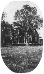 New farm house from the back