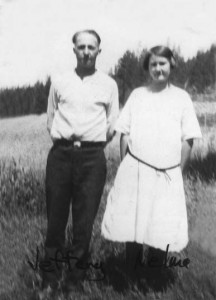 Jeffery and Nelma, in Ruby, WA 1922