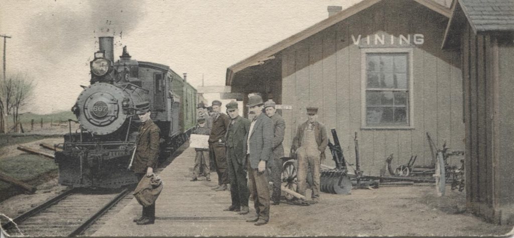 Train Station in Vining, MN